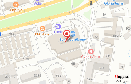Ресторан быстрого питания KFC на Газопроводной улице, 2 на карте