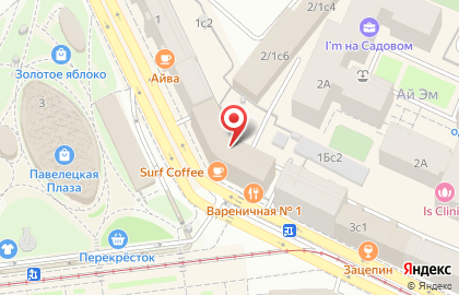 Представительство в г. Москве Курорт Белокуриха на Кожевнической улице на карте