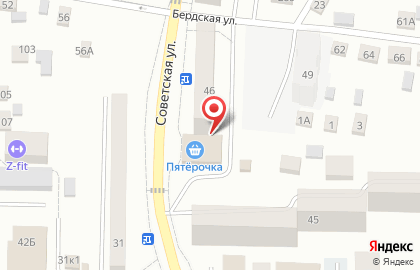 Ломбард Сапфир и К в Новосибирске на карте