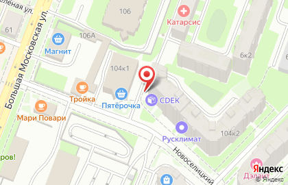 Магазин Novsvin на Большой Московской улице на карте