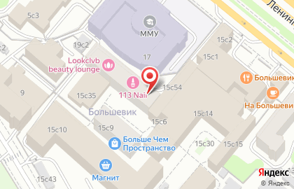 Студия маникюра 113 Nail Loft на Ленинградском проспекте на карте