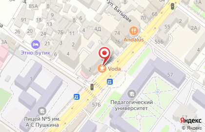 Офис продаж Билайн в Советском районе на карте