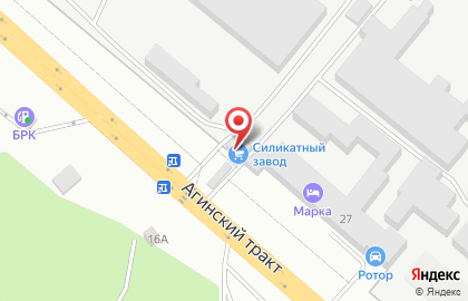 Производственная компания Бетон в Ингодинском районе на карте