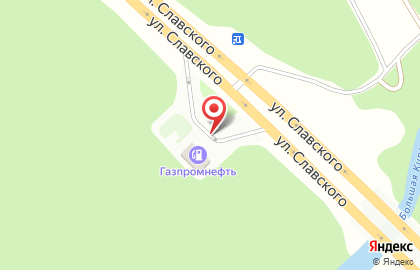 Газпромнефть в Томске на карте