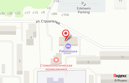 Магазин продуктов Рябинушка на карте
