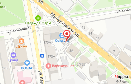 Магазин пенных напитков ЛИС на улице Карла Маркса на карте