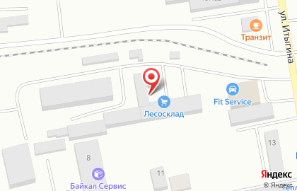 Торгово-производственная компания Центр-метиз на улице Итыгина на карте
