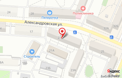 Центр гигиены и эпидемиологии в Ленинградской области на Александровской улице на карте