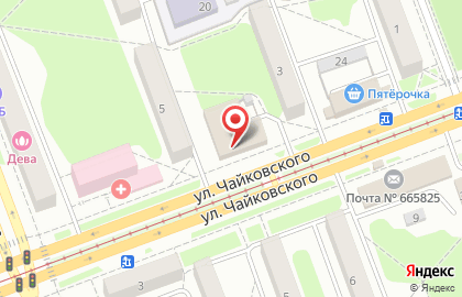 Аутсорсинг 24 на улице Чайковского на карте