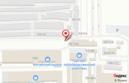 Оптовая фирма Дачник на проспекте Космонавтов на карте