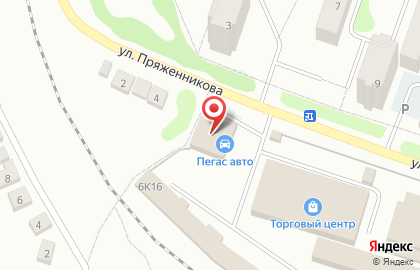 Магазин автозапчастей Пегас авто на карте