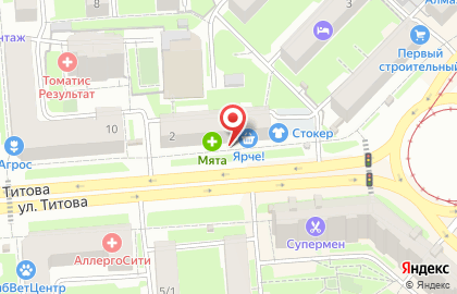 Магазин разливного пива Восток на карте