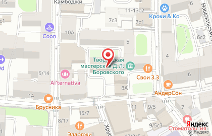 Представительство Ханты-Мансийского автономного округа Югры при Правительстве РФ на карте