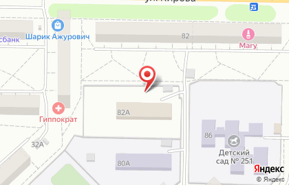 Семья на улице Кирова на карте