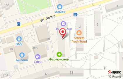 ООО Экспресскредит 24 на улице Мира на карте