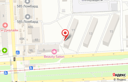 Ломбард Кристалл в Дзержинском районе на карте