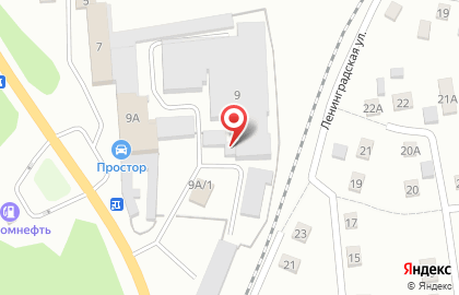 Колбасная фабрика на карте