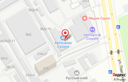 Автосервис в Москве на карте