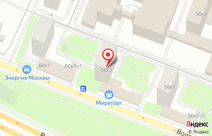 АБК на Волоколамском шоссе на карте