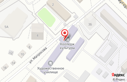 Орловский областной колледж культуры и искусств на карте