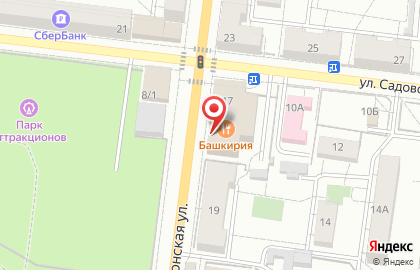 Кафе Ретро в Октябрьском на карте