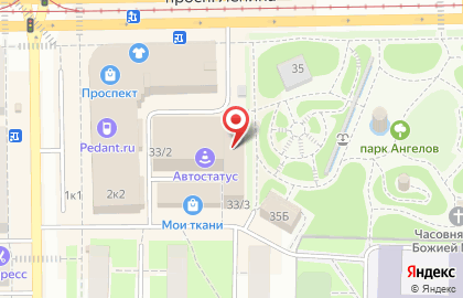 ТПУ, Томский политехнический университет на карте