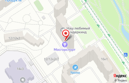 Центр физической культуры и спорта Юго-Восточного административного округа г. Москвы в Москве на карте