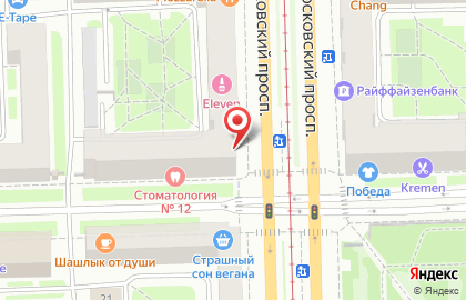 Интерьерный салон FTF-interior на Московском проспекте на карте