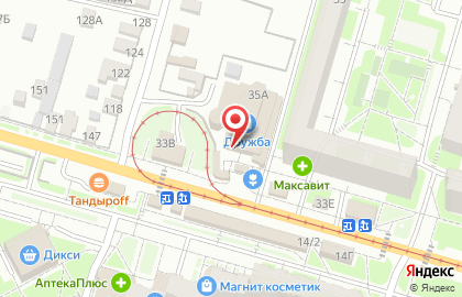 Магазин колбасных изделий и сыров в Зареченском районе на карте