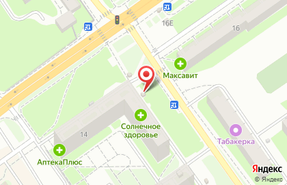 Киоск кондитерских и хлебобулочных изделий в Автозаводском районе на карте