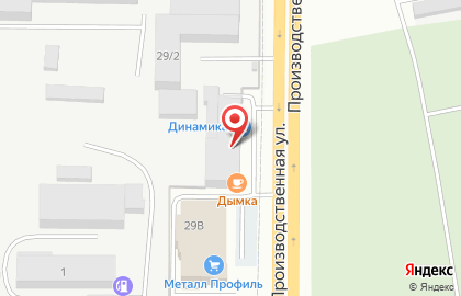 Столовая Дымка на карте