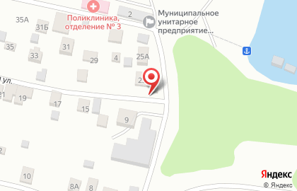 Продовольственный магазин в Кировском районе на карте