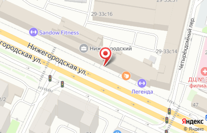 Кофейня Coffee Point на Нижегородской улице на карте