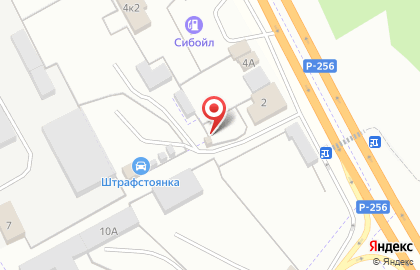 Центр авторазбора в Барнауле на карте