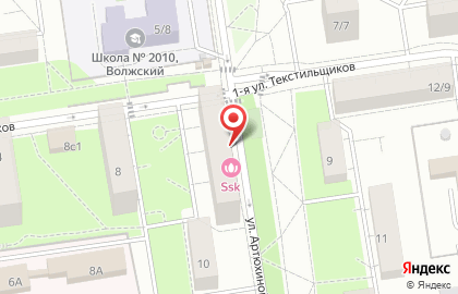 Адвокатская контора Арешев и Партнеры в Текстильщиках на карте