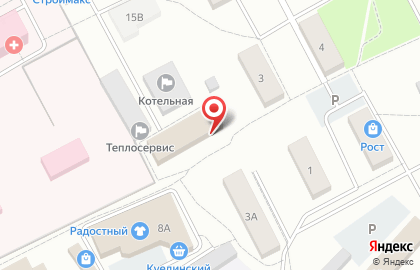 Ателье Елена на Больничной улице на карте