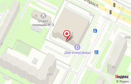 Шиномонтажная мастерская и автомойка Две атмосферы на улице Софьи Ковалевской на карте