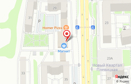 Магазин За пивасиком в Центральном районе на карте