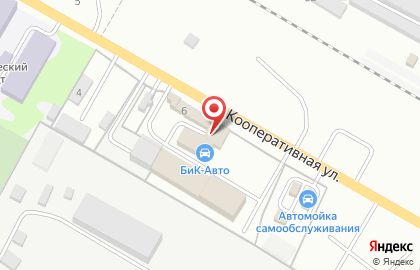 Автосервис FIT SERVICE на Кооперативной улице в Азове на карте