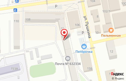 EKG на улице Пушкина на карте