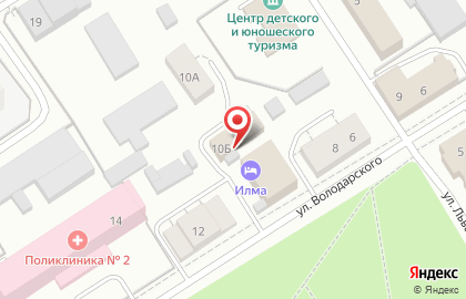 Салон красоты Ilma`s Beauty Studio на улице Володарского на карте