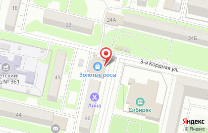 Аптечный пункт в Октябрьском районе на карте