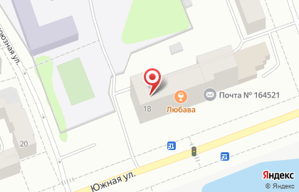 Банкомат Северный банк Сбербанка России на Южной улице, 18 в Северодвинске на карте