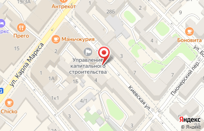 Байкал на Киевской улице на карте