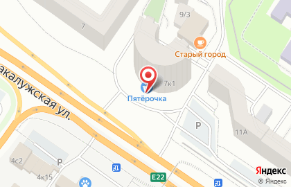 Торговый дом Парус на улице Федюнинского на карте