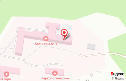 Бюро судебно-медицинской экспертизы на улице Ленинградской на карте