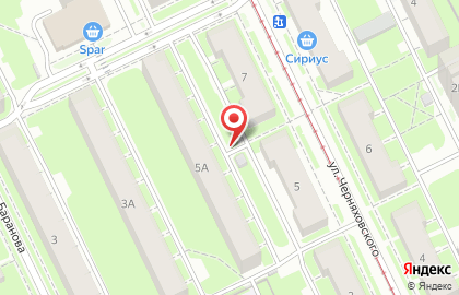 Юлиана на улице Черняховского на карте