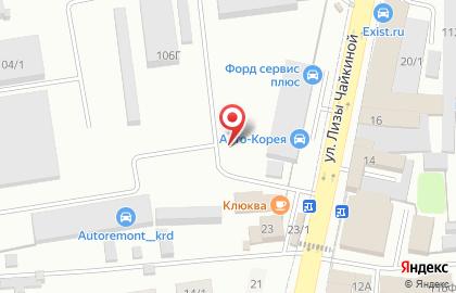 АТП в Карасунском районе на карте