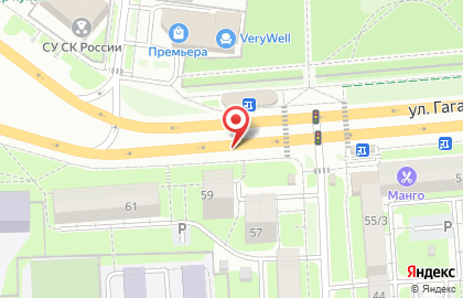 Кудряшка на улице Гагарина на карте