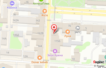 Кафе быстрого питания Doner Kebab в Сарапуле на карте